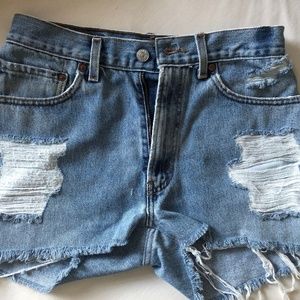 Vintage Levi Jean Shorts - 12th Tribe
